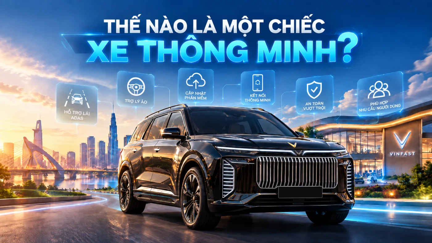 THẾ NÀO LÀ MỘT CHIẾC XE THÔNG MINH? CÂU TRẢ LỜI NẰM Ở NHU CẦU NGƯỜI SỬ DỤNG